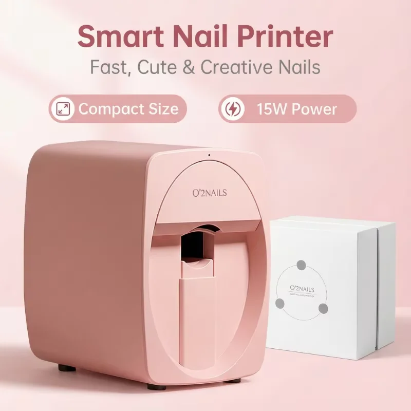 Portable 3D Nail Art Printer