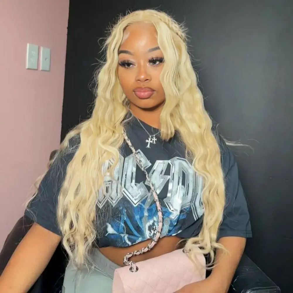 Blonde Deep Wave 613 Curly Colored Human Hair 13x6 Hd Lace Frontal Wigs 100% Brazilian Cheap On Sale Clearance For Women Choice
Blonde Deep Wave 613 Curly Colored Human Hair 13x6 Hd Lace Frontal Wigs 100% Brazilian Cheap On Sale Clearance For Women Choice