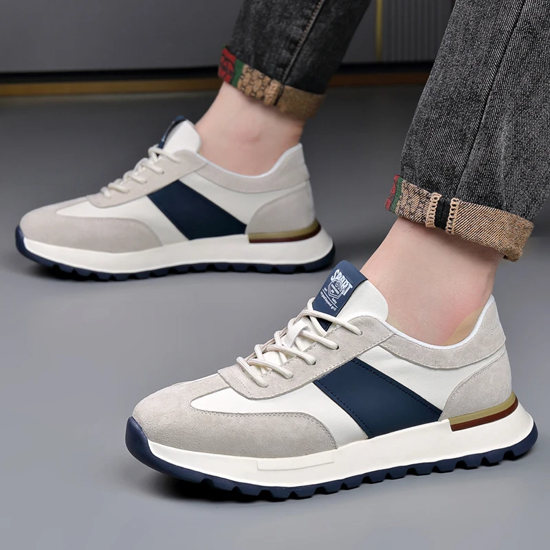 Dexun shoes men's 2025 new thick-soled dad breathable and heightened, lightweight little white advanced sense retro soft sole
Dexun shoes men's 2025 new thick-soled dad breathable and heightened, lightweight little white advanced sense retro soft sole