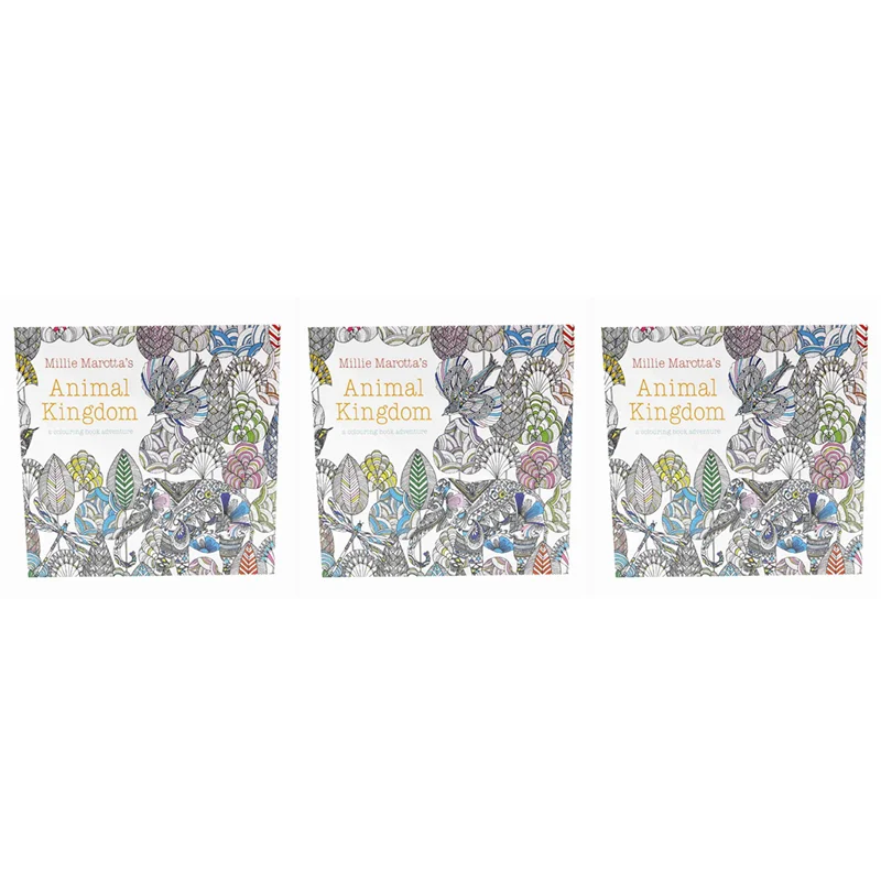 Compact 3X Children Adult Animal Kingdom Treasure Hunt Coloring Painting Book
Compact 3X Children Adult Animal Kingdom Treasure Hunt Coloring Painting Book