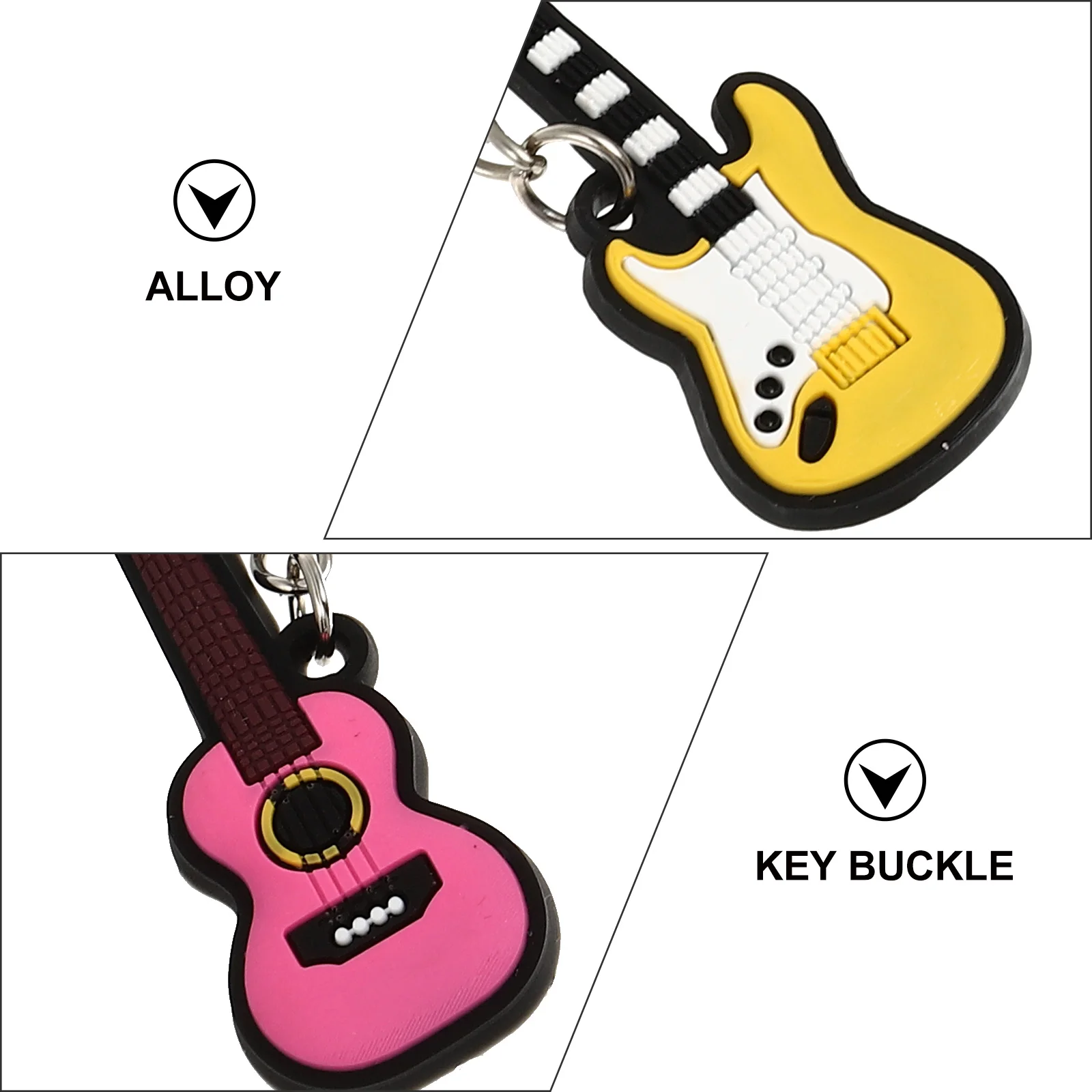 4 Pcs Decorations Music Keyring Cell Phone Miniature Musical Instrument Keychain Lovers Instruments
4 Pcs Decorations Music Keyring Cell Phone Miniature Musical Instrument Keychain Lovers Instruments