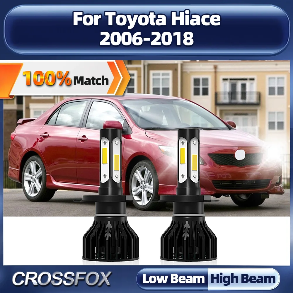 20000LM 3570 CSP Auto Lamps 12V Canbus LED Headlight Bulbs 6000K White For Toyota Hiace 2006-2012 2013 2014 2015 2016 2017 2018
20000LM 3570 CSP Auto Lamps 12V Canbus LED Headlight Bulbs 6000K White For Toyota Hiace 2006-2012 2013 2014 2015 2016 2017 2018