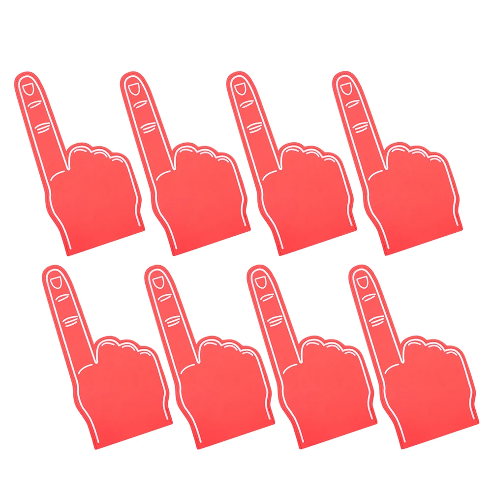 8pcs Foam Finger Gloves Comfortable Durable Sports Fan Gloves For Events Parties Team Spirit Gear Fan Finger Cheerleading
8pcs Foam Finger Gloves Comfortable Durable Sports Fan Gloves For Events Parties Team Spirit Gear Fan Finger Cheerleading