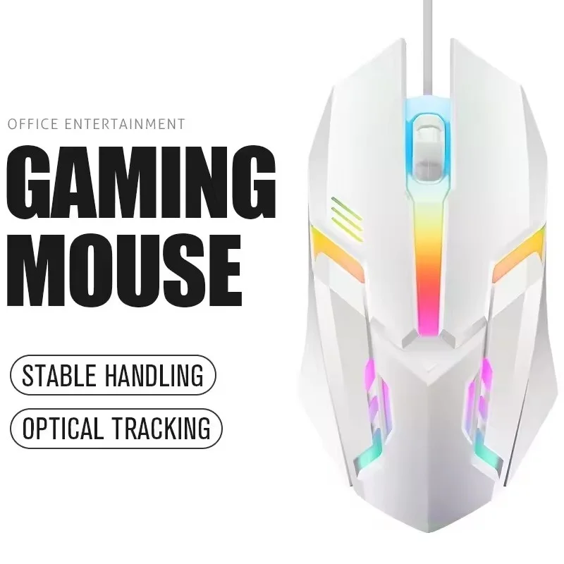 ZLRLMHY for Desktop PC Laptop Office Computer Gaming Mouse 1 PC ITLY M01 Sports LED Luminous Backlit USB Wired Gaming Mouse
ZLRLMHY for Desktop PC Laptop Office Computer Gaming Mouse 1 PC ITLY M01 Sports LED Luminous Backlit USB Wired Gaming Mouse