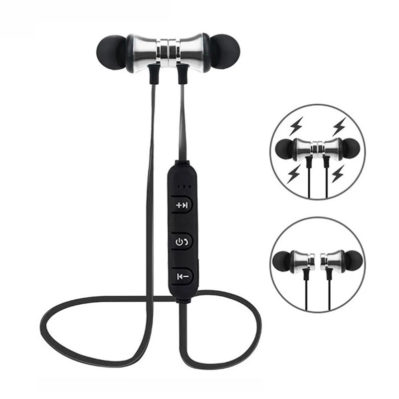 XT11 Sports Running Bluetooth Earphone Magnetic Wireless Headset Headphones With Microphone Bass Stereo Earphones for All Phone
XT11 Sports Running Bluetooth Earphone Magnetic Wireless Headset Headphones With Microphone Bass Stereo Earphones for All Phone