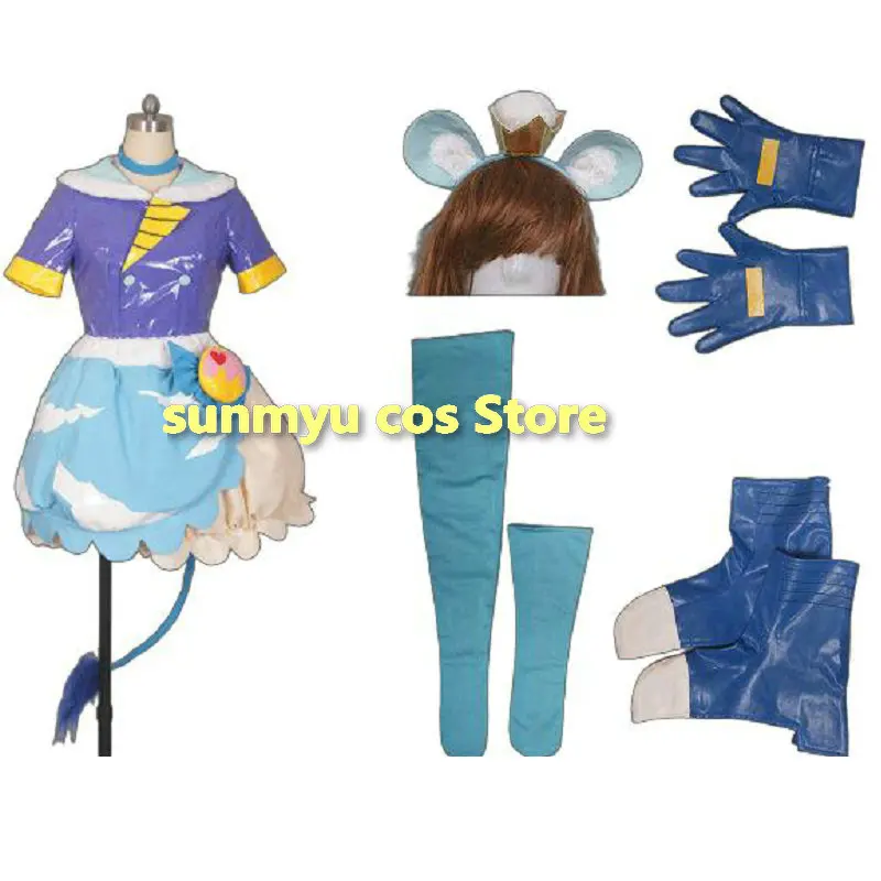Кира Кира ☆ Pretty Cure A La Mode Cure Gelato Tategami Aoi Косплей Костюм, нестандартный размер Хэллоуин оптом
Кира Кира ☆ Pretty Cure A La Mode Cure Gelato Tategami Aoi Косплей Костюм, нестандартный размер Хэллоуин оптом