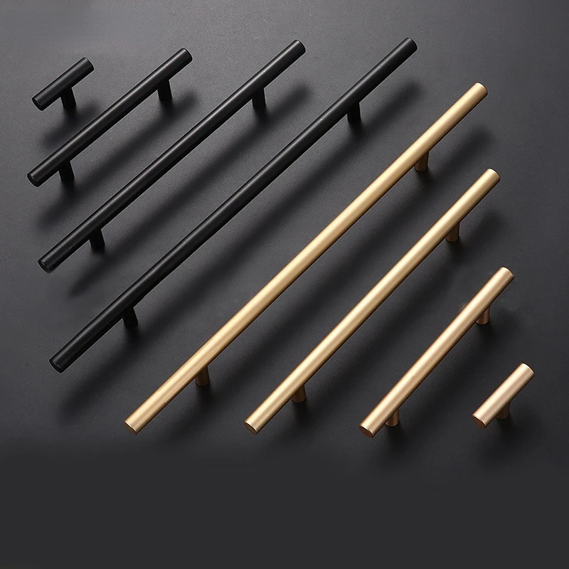 Brushed Gold Straight Door Handle Cabinet Handles Stainless Steel Black Kitchen Cabinet Knobs Furniture Hardware
Brushed Gold Straight Door Handle Cabinet Handles Stainless Steel Black Kitchen Cabinet Knobs Furniture Hardware