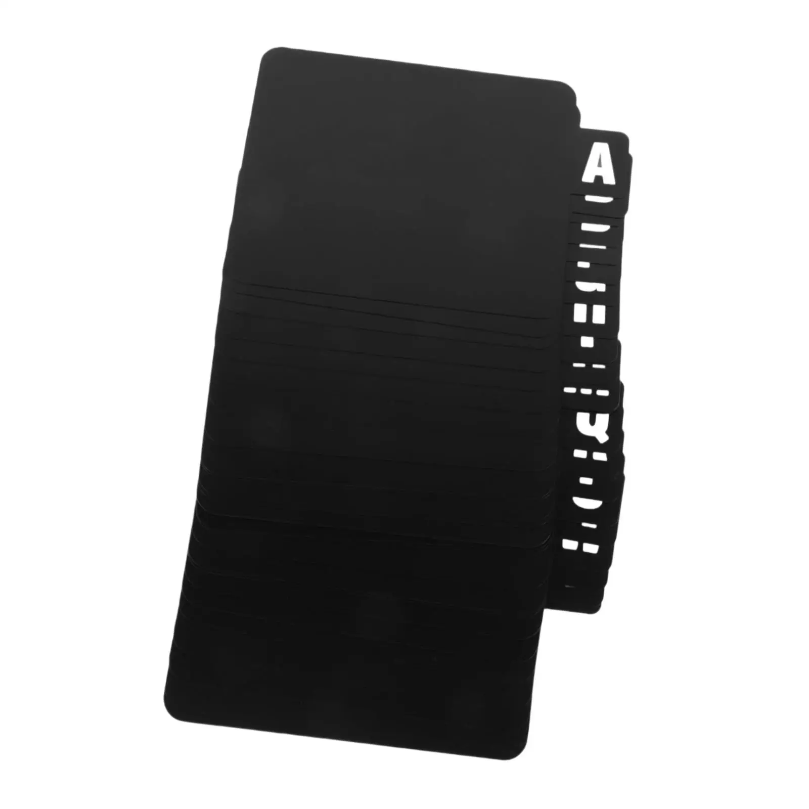 26Pcs Index Card Dividers Index File Binder Dividers Note Cards with Alphabet Tabs for Bookshelf Document
26Pcs Index Card Dividers Index File Binder Dividers Note Cards with Alphabet Tabs for Bookshelf Document