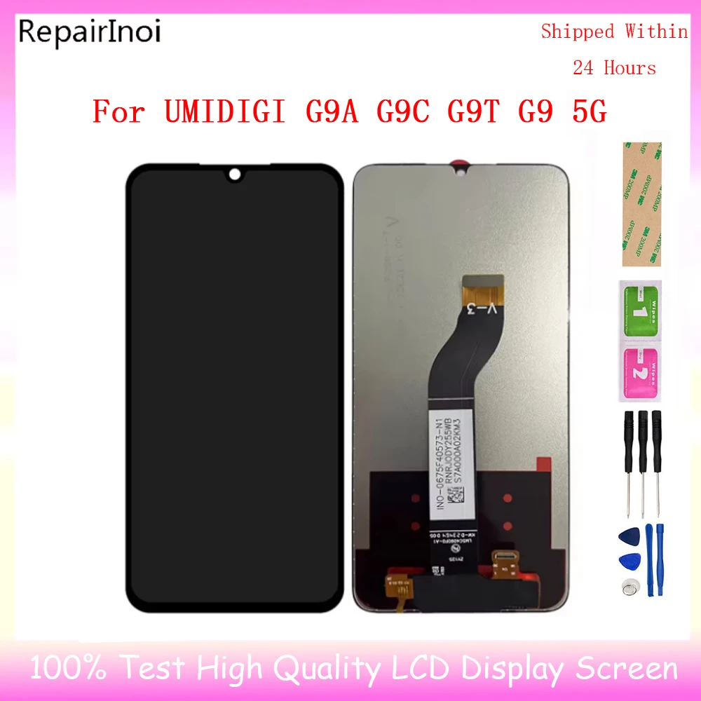 Для UMIDIGI G9A G9C G9T G9 5G ЖК-дисплей + сенсорный экран + рамка полная сборка запасных частей для мобильных телефонов с инструментами
Для UMIDIGI G9A G9C G9T G9 5G ЖК-дисплей + сенсорный экран + рамка полная сборка запасных частей для мобильных телефонов с инструментами