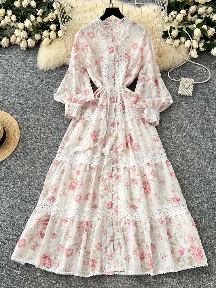 Винтажное длинное платье-рубашка с цветочным принтом, женское осеннее пляжное платье 2025, роскошное кружевное лоскутное платье макси с вышивкой, шикарное INKEO 5D246
Винтажное длинное платье-рубашка с цветочным принтом, женское осеннее пляжное платье 2025, роскошное кружевное лоскутное платье макси с вышивкой, шикарное INKEO 5D246