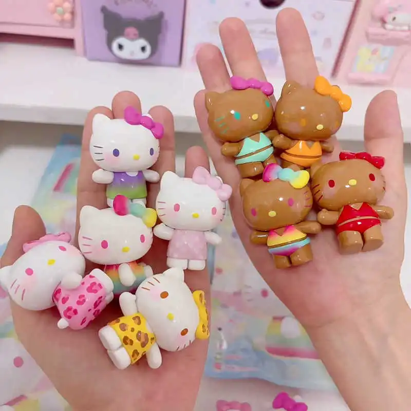 New Genuine Hellokitty Summer Rainbow Candy Series Mystery Box Kawaii Mini Figures Car Ornament Toy Surprise Bag Kids Gifts
New Genuine Hellokitty Summer Rainbow Candy Series Mystery Box Kawaii Mini Figures Car Ornament Toy Surprise Bag Kids Gifts