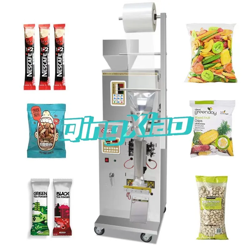 Fully Automatic Vertical Pouch Packing Machine Nitrogen Food Spice Sugar Nut Coffee Potato Chip Multi-Functional Packing Machine
Fully Automatic Vertical Pouch Packing Machine Nitrogen Food Spice Sugar Nut Coffee Potato Chip Multi-Functional Packing Machine