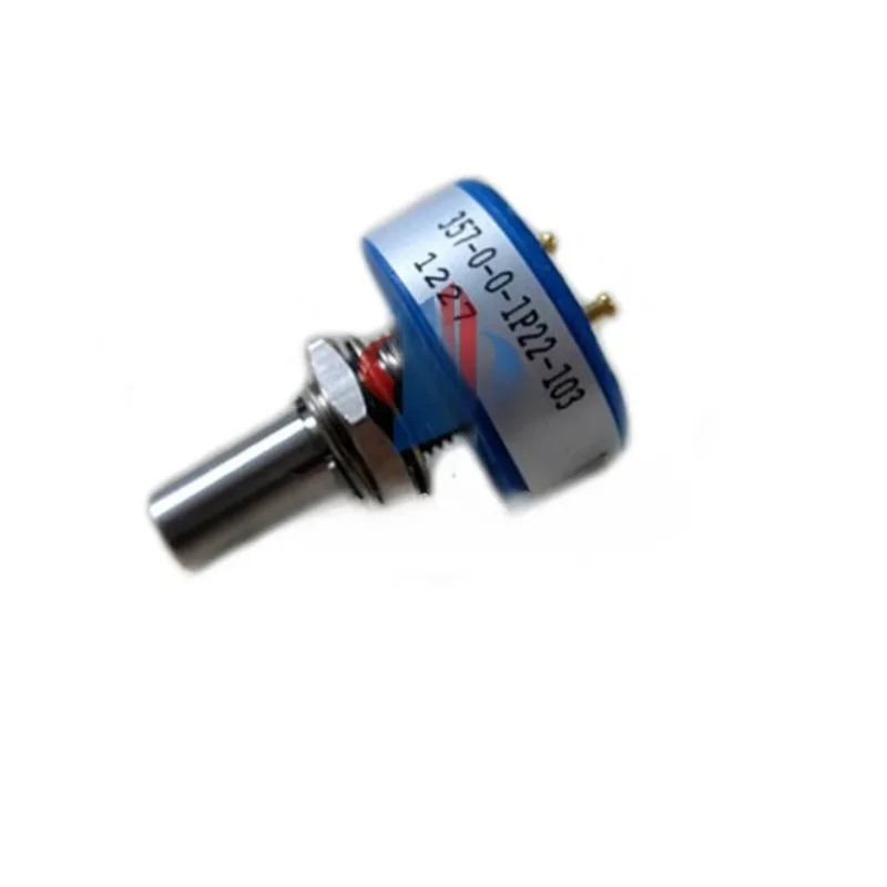 357-0-0-1P22-102 Precision Conductive Plastic Potentiometer 1K Continuous Rotating Potentiometer
357-0-0-1P22-102 Precision Conductive Plastic Potentiometer 1K Continuous Rotating Potentiometer