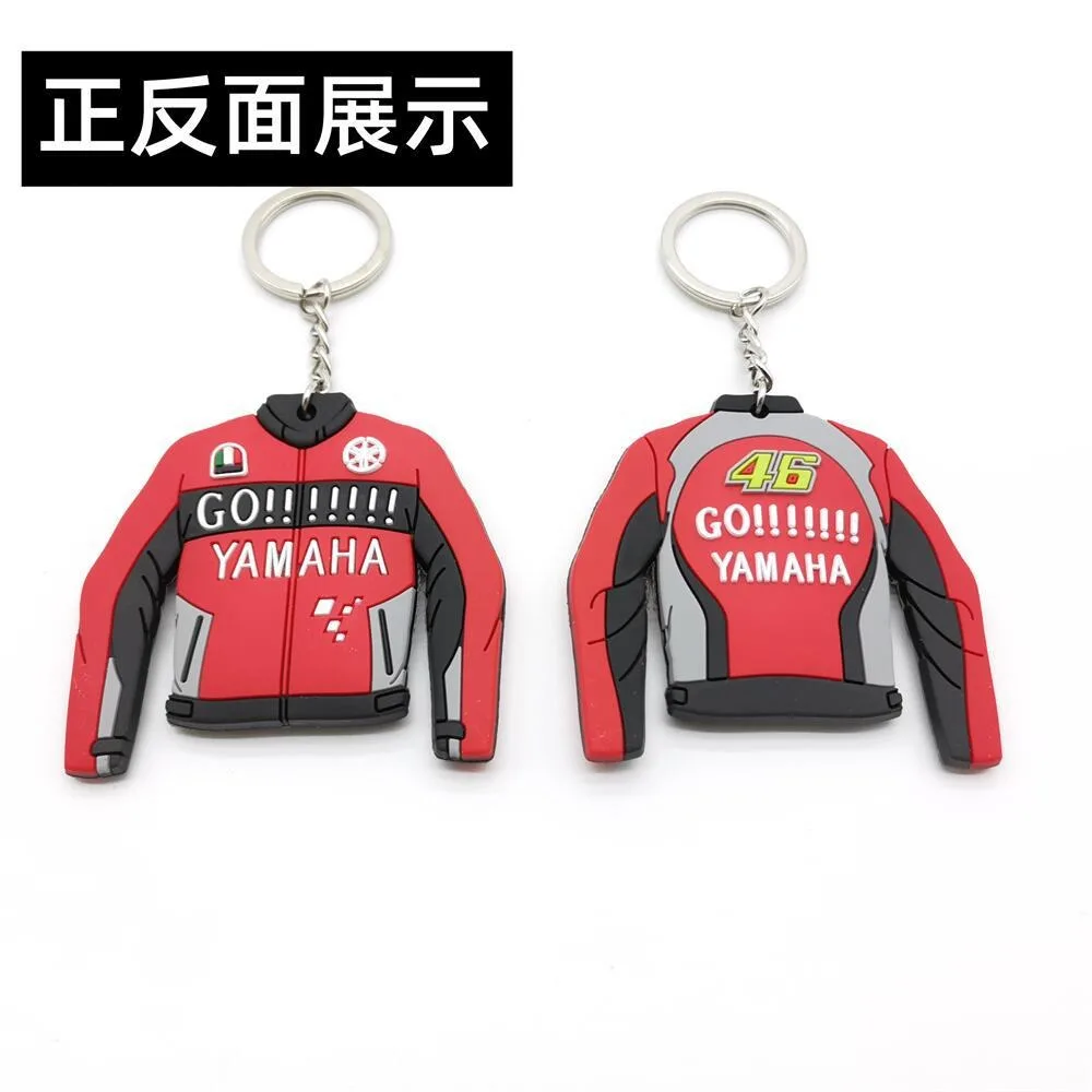 For 3D Motorcycle Racing Suit Keychain Logo Keyring Silicone Key Chain Key Ring For Motorcycle Key Pendant Accessories
For 3D Motorcycle Racing Suit Keychain Logo Keyring Silicone Key Chain Key Ring For Motorcycle Key Pendant Accessories