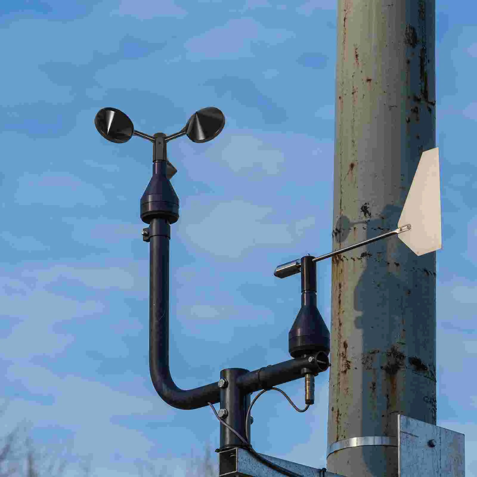Anemometer Wind Cup Replacement Outdoor Anemometers Black Gauge Sensor Air Flowing
Anemometer Wind Cup Replacement Outdoor Anemometers Black Gauge Sensor Air Flowing