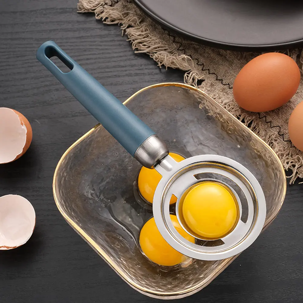 2pcs White Separators Sky-Blue Double Leakage Groove Design Protein Separation Tools For Kitchen Home Use Egg Yolk Filters Pp
2pcs White Separators Sky-Blue Double Leakage Groove Design Protein Separation Tools For Kitchen Home Use Egg Yolk Filters Pp