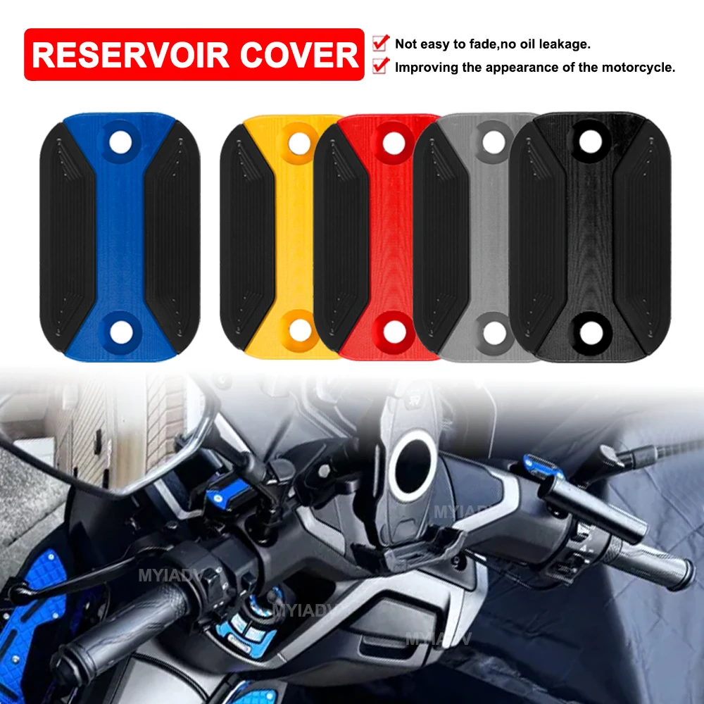 Motorcycle Front Brake Fluid Reservoir Cover For YAMAHA NMAX155 NMAX125 2015-2025 Turbo NMAX 125 TECH MAX Engine Oil Filler Cap
Motorcycle Front Brake Fluid Reservoir Cover For YAMAHA NMAX155 NMAX125 2015-2025 Turbo NMAX 125 TECH MAX Engine Oil Filler Cap
