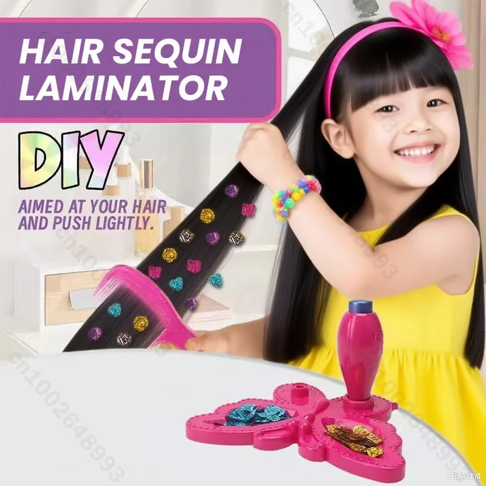 Hair Gem Stamper Kit Blingling Hair Jewels for Girls Toys Hair Styling Tool with Reusable Shining Diamonds Pretend Play Toy Gift
Hair Gem Stamper Kit Blingling Hair Jewels for Girls Toys Hair Styling Tool with Reusable Shining Diamonds Pretend Play Toy Gift