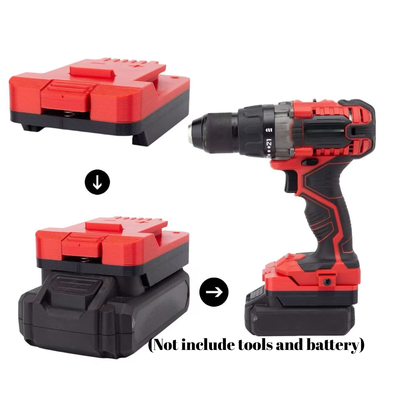 Battery Adapter For Hyper Tough 20V Lithium Converter To Bauer 20V Drill Tool Converter (Without Battery& Tool )
Battery Adapter For Hyper Tough 20V Lithium Converter To Bauer 20V Drill Tool Converter (Without Battery& Tool )