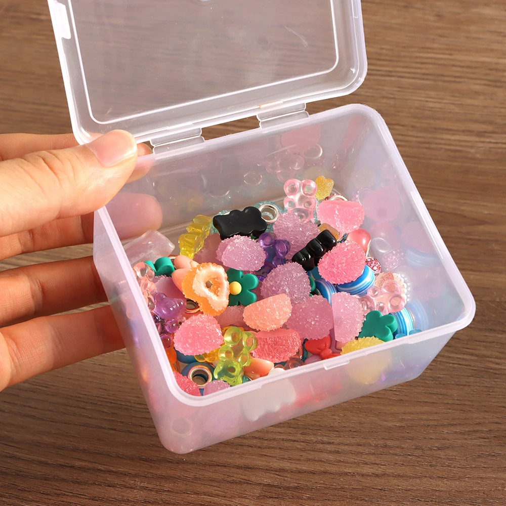 1Pcs with Lid Storage Box Rectangular Shape Multi-purpose Storage Case Clear Plastic Small Thing Container
1Pcs with Lid Storage Box Rectangular Shape Multi-purpose Storage Case Clear Plastic Small Thing Container
