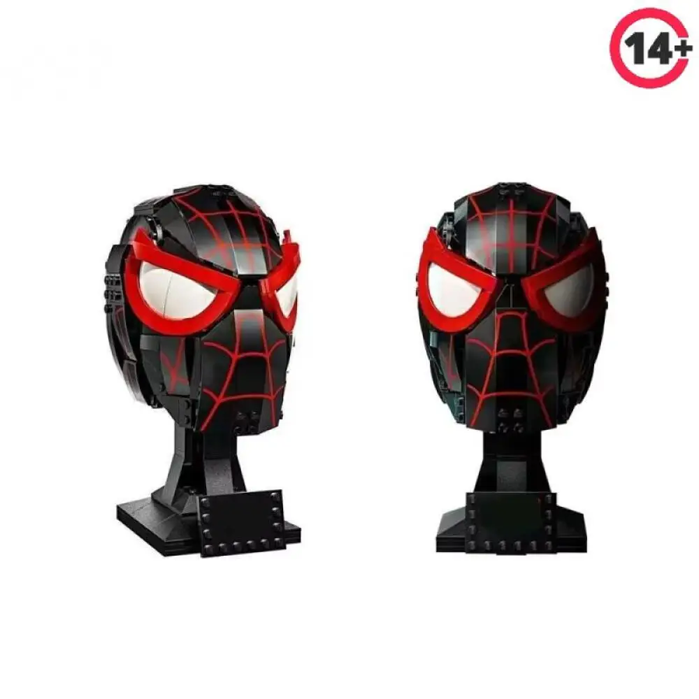 In stock NEW Miles Morales Helmet Mask Puzzle DIY Model Bricks Creative Assembly Puzzle Compatible Building Blocks Toy Gifts
In stock NEW Miles Morales Helmet Mask Puzzle DIY Model Bricks Creative Assembly Puzzle Compatible Building Blocks Toy Gifts