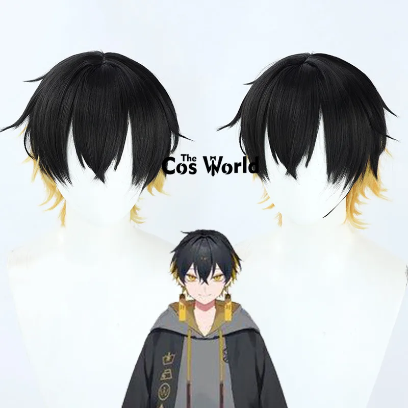 Virtual YouTuber VTuber Hololive Holostar UPROAR Yatogami Fuma Short Anime Cosplay Wigs Fiber Heat Resistant Synthetic Hair
Virtual YouTuber VTuber Hololive Holostar UPROAR Yatogami Fuma Short Anime Cosplay Wigs Fiber Heat Resistant Synthetic Hair