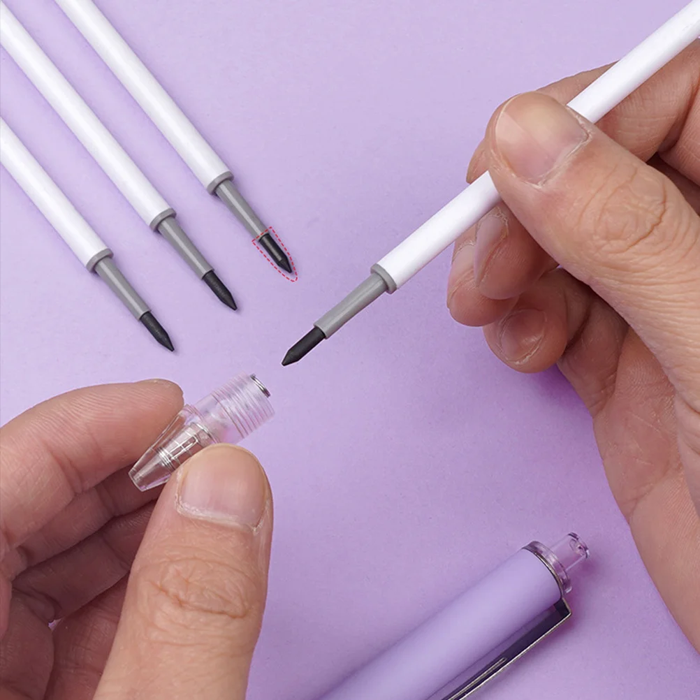 6pcs Press-Type Kids Smooth Writing Anti-Slip Design Portable Mechanical Pencils For School Children Multi-Function Lead Pencils
6pcs Press-Type Kids Smooth Writing Anti-Slip Design Portable Mechanical Pencils For School Children Multi-Function Lead Pencils