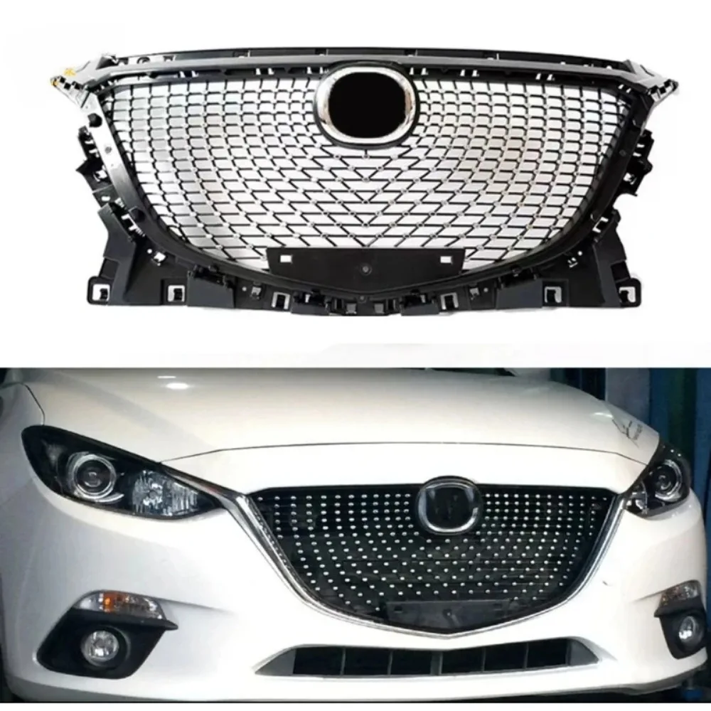 For 2014 2015 2016 Mazda 3 Racing Grille Front Bumper Grill Body Kit Accessories
For 2014 2015 2016 Mazda 3 Racing Grille Front Bumper Grill Body Kit Accessories