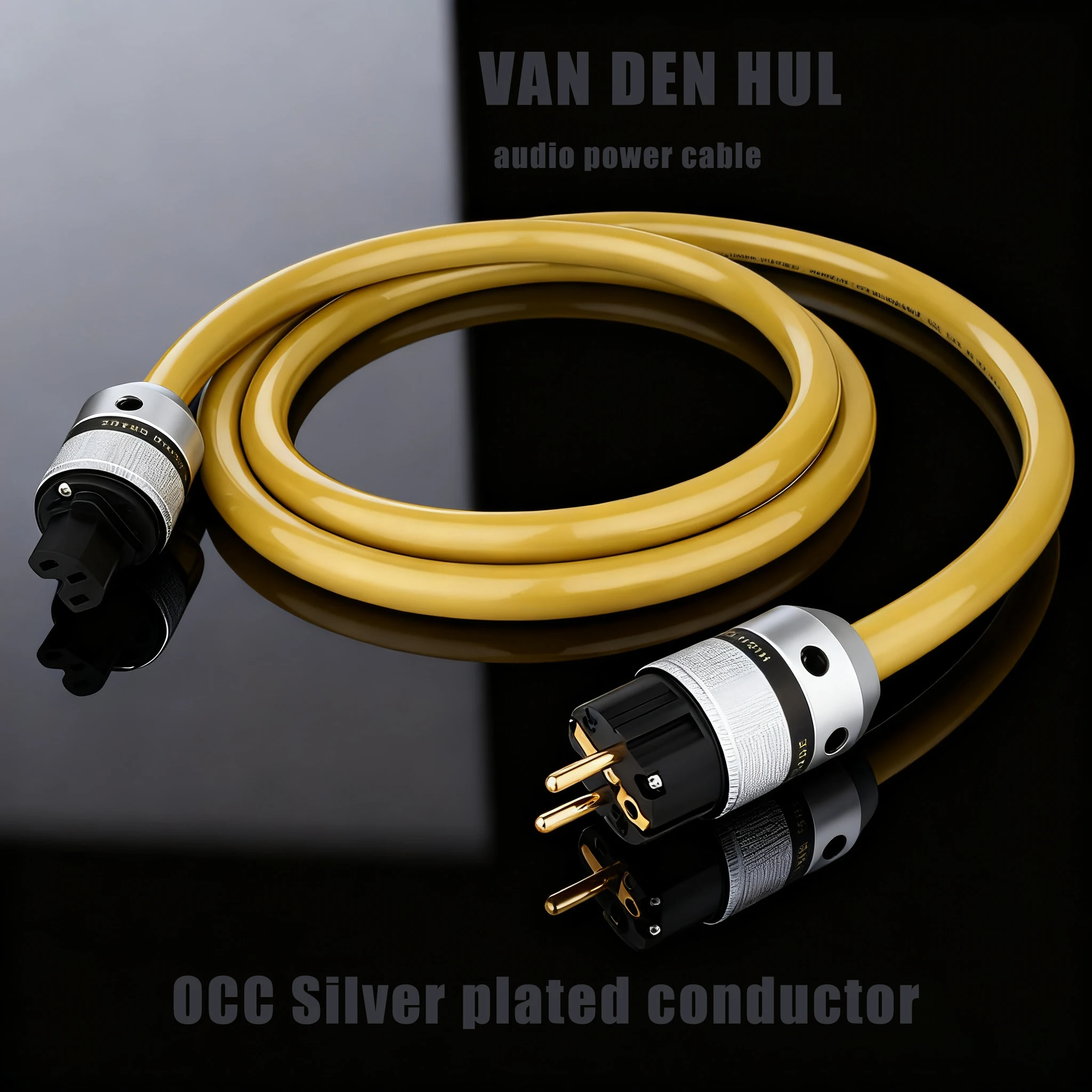 High Quality 7Cores SCHUKO Power Cable Silver Plated EUR Power Plug hifi power cord cable for DVD CD AMP
High Quality 7Cores SCHUKO Power Cable Silver Plated EUR Power Plug hifi power cord cable for DVD CD AMP