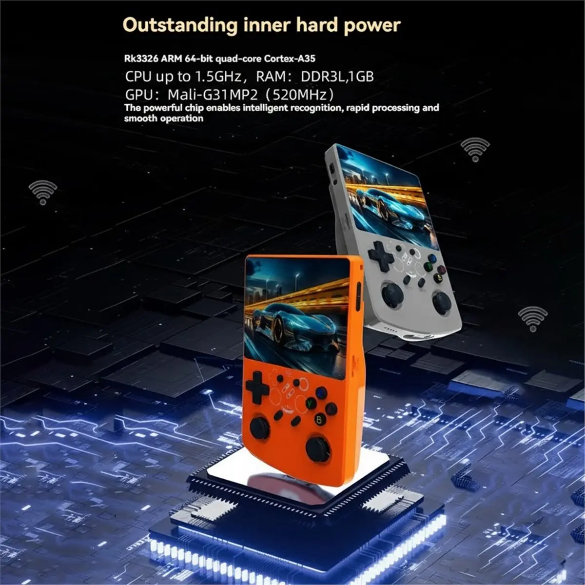 R40XX Ретро портативная игровая консоль 4,2-дюймовый экран 64G 18000 игра WIFI GamePad Linux OS поддерживает 30+ эмуляторов A
R40XX Ретро портативная игровая консоль 4,2-дюймовый экран 64G 18000 игра WIFI GamePad Linux OS поддерживает 30+ эмуляторов A