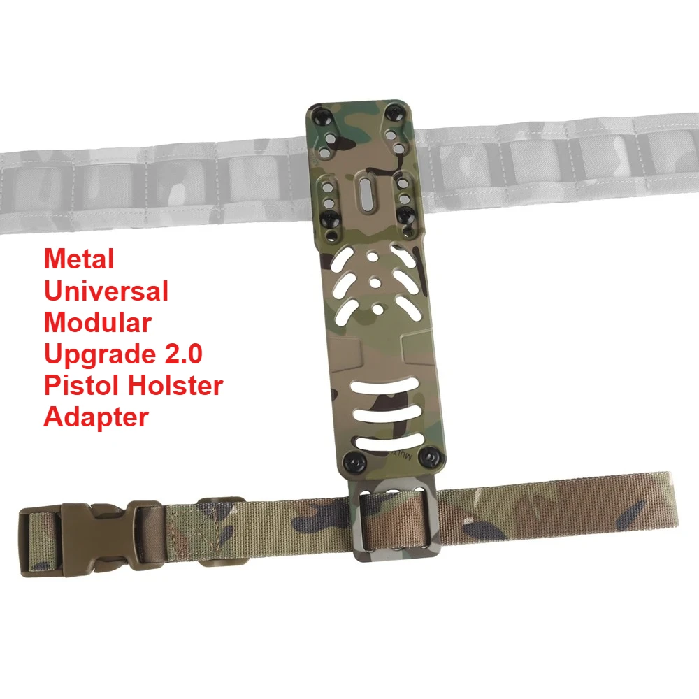 2.0 QLS Tactical Drop Leg Carry Platoform Metal Modular Adjustable Quick Release Pistol Holster Adapter Hunting Accessories
2.0 QLS Tactical Drop Leg Carry Platoform Metal Modular Adjustable Quick Release Pistol Holster Adapter Hunting Accessories