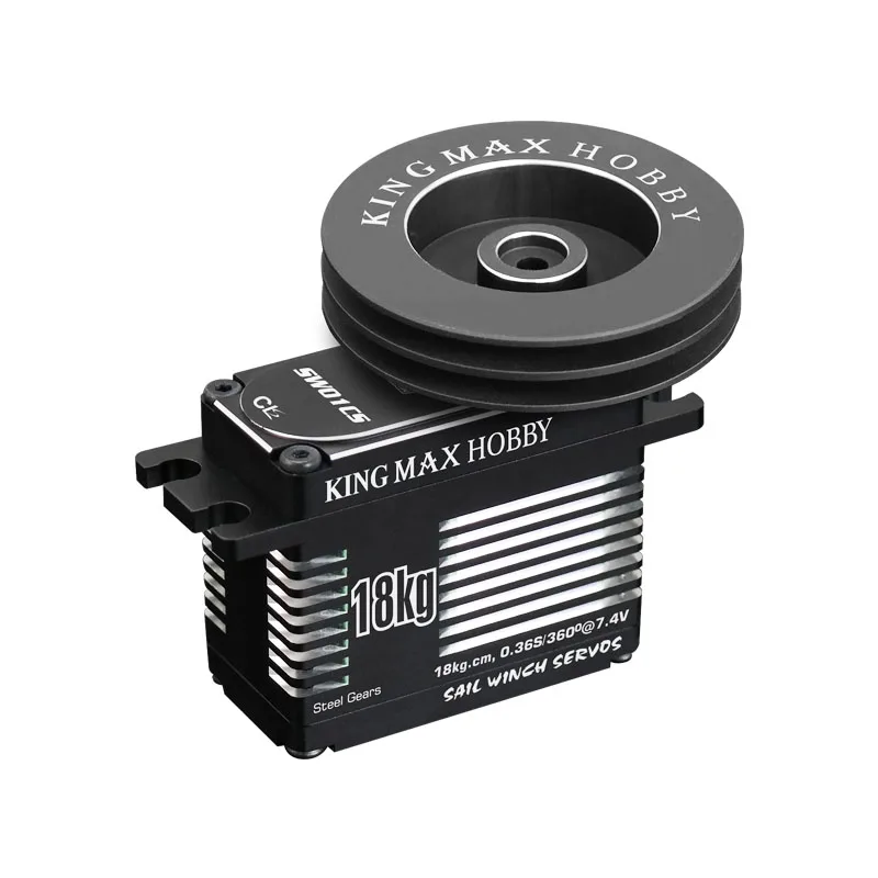 KINGMAX HOBBY SW02CS--77g 28kg.cm,digital,steel gears sail winch servo High-pressure Waterproof RC BOAT
KINGMAX HOBBY SW02CS--77g 28kg.cm,digital,steel gears sail winch servo High-pressure Waterproof RC BOAT