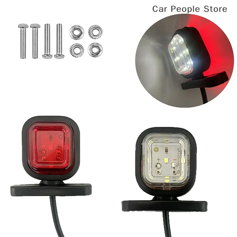 1X 10-30V Car Truck Side Marker Light Clearance Turn Signal Indicator Lamps Rear Brake Stop Lights For Trailer Lorry
1X 10-30V Car Truck Side Marker Light Clearance Turn Signal Indicator Lamps Rear Brake Stop Lights For Trailer Lorry