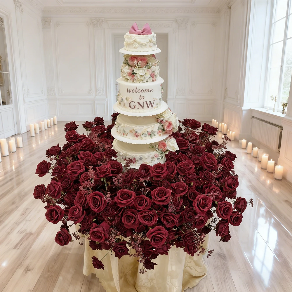 High Quality Modern Wedding Cake Floral Decoration With Cloth Artificial Flowers Custom Colors Available Real Touch Wholesale
High Quality Modern Wedding Cake Floral Decoration With Cloth Artificial Flowers Custom Colors Available Real Touch Wholesale