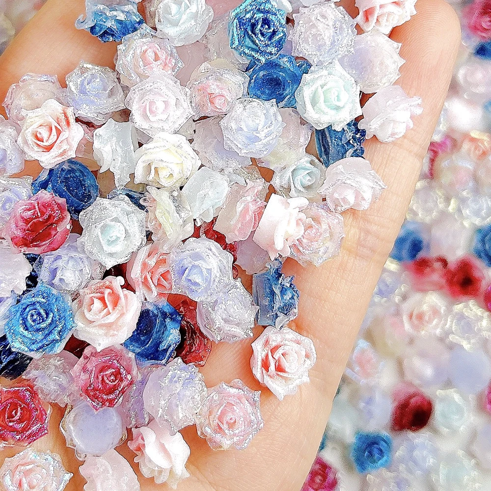 30PCS 10mm Soft 3D Acrylic Camellia Flower Nail Art Charms Luminous Rose Accessories For Glitter Nail Art Decoration Supplies
30PCS 10mm Soft 3D Acrylic Camellia Flower Nail Art Charms Luminous Rose Accessories For Glitter Nail Art Decoration Supplies