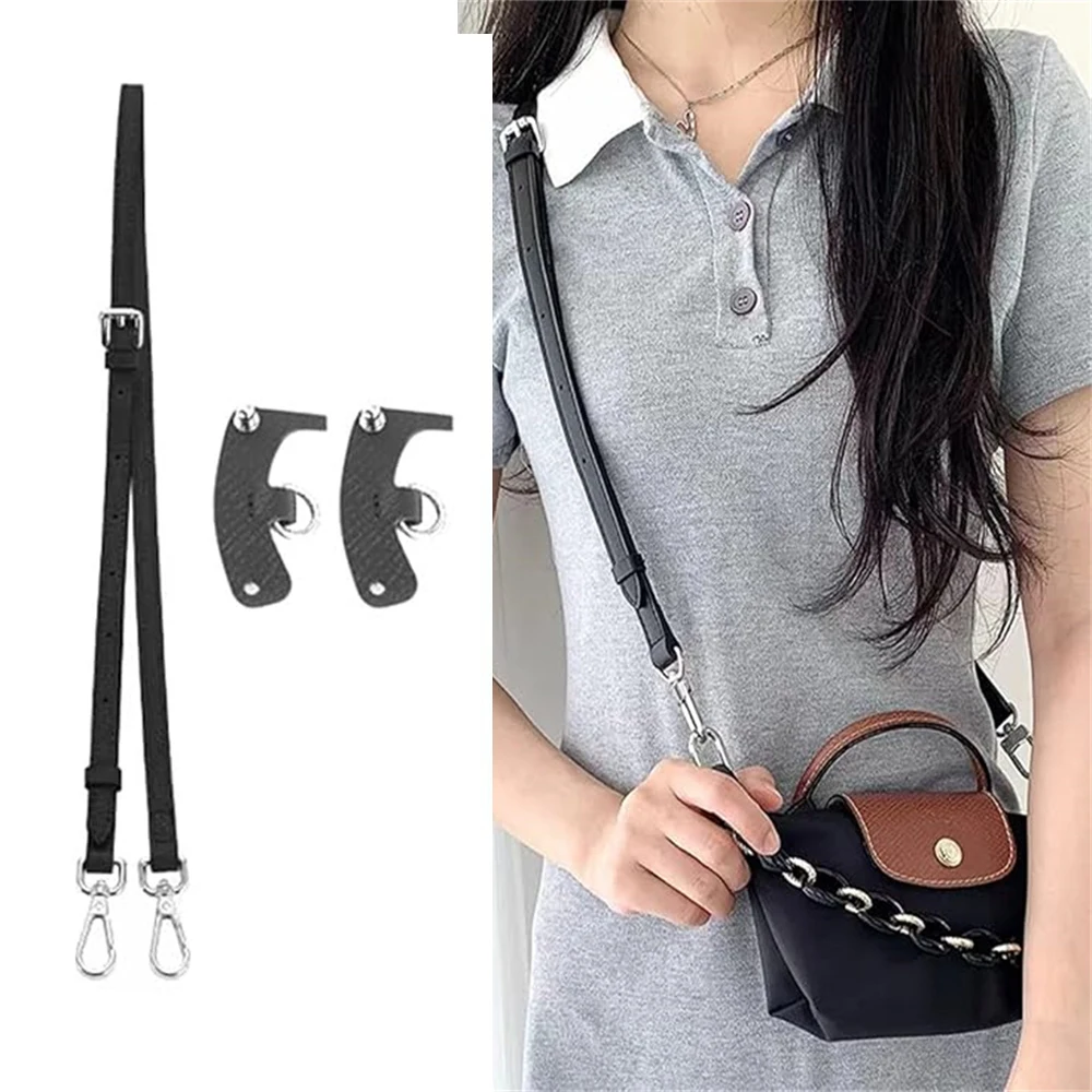 Сменный регулируемый ремень HOLIN из черной кожи для сумок через плечо, комплект для переделки в мини-сумку, подходит для кожаных сумок-клатчей
Сменный регулируемый ремень HOLIN из черной кожи для сумок через плечо, комплект для переделки в мини-сумку, подходит для кожаных сумок-клатчей