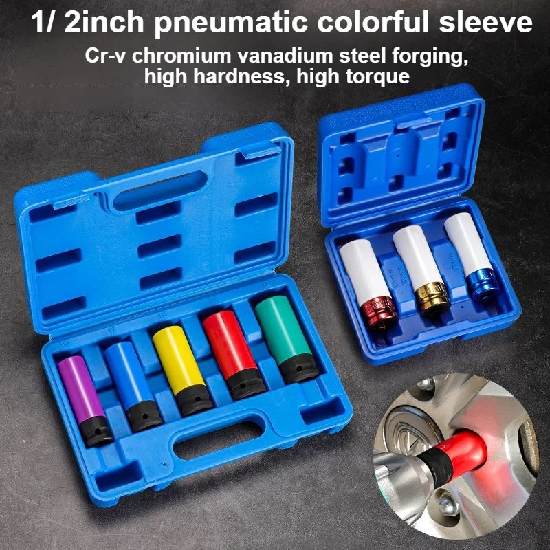 1/2 Inch Air Gun Tire Protection Impact Nut Socket Protect The Wheel Hub Socket Wrench Sleeve For Tire Protection Tool
1/2 Inch Air Gun Tire Protection Impact Nut Socket Protect The Wheel Hub Socket Wrench Sleeve For Tire Protection Tool