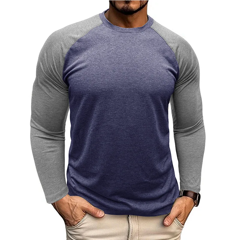 Loose Large Size round Ne Long Sve T-irt Men's Casual oulder Insertion irt Comfortable Cotton Blend Basic Sle
Loose Large Size round Ne Long Sve T-irt Men's Casual oulder Insertion irt Comfortable Cotton Blend Basic Sle
