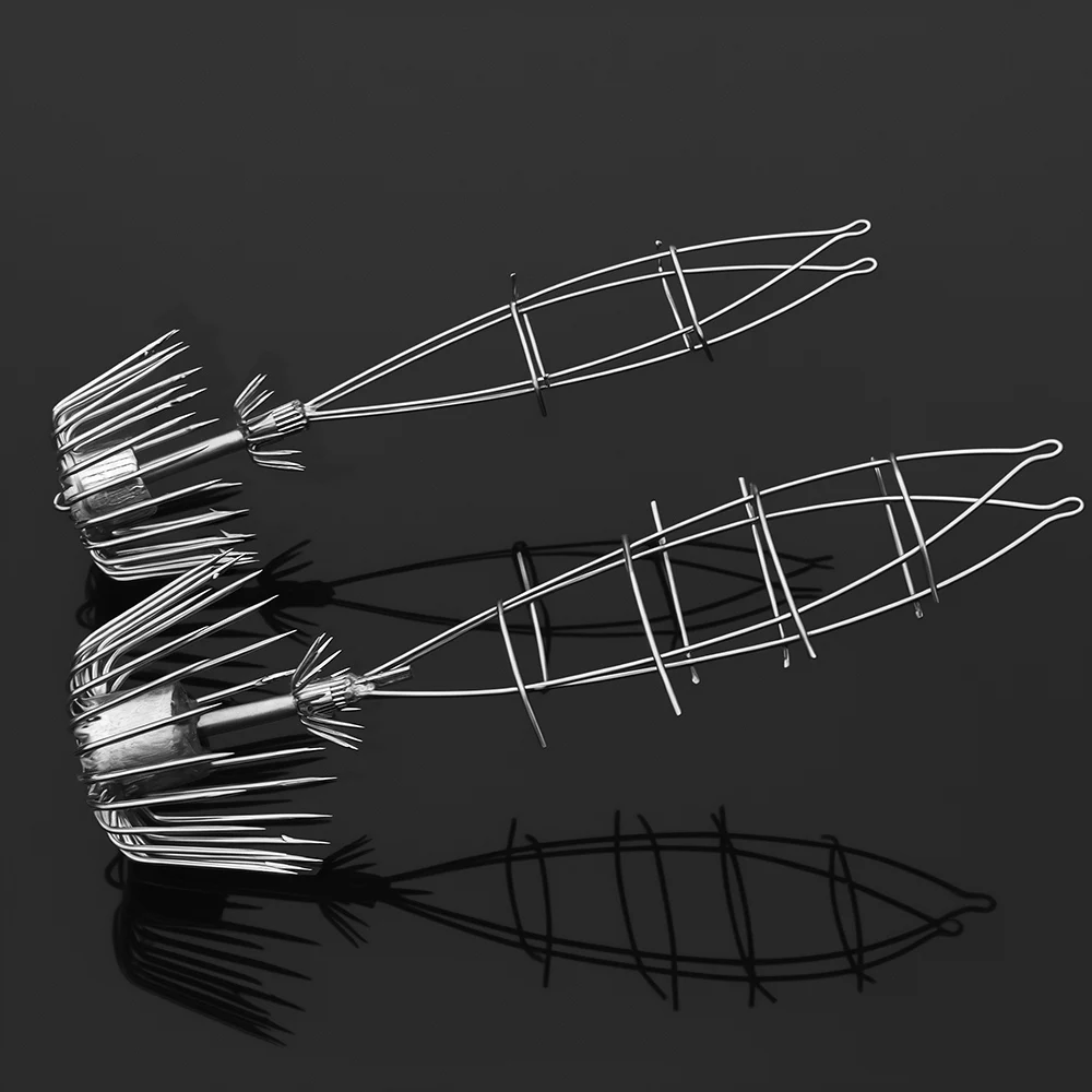 1 шт. новая большая клетка для ловли кальмара и осьминога из нержавеющей стали с двойной короной, светящийся двойной зонтик, рыболовные снасти
1 шт. новая большая клетка для ловли кальмара и осьминога из нержавеющей стали с двойной короной, светящийся двойной зонтик, рыболовные снасти