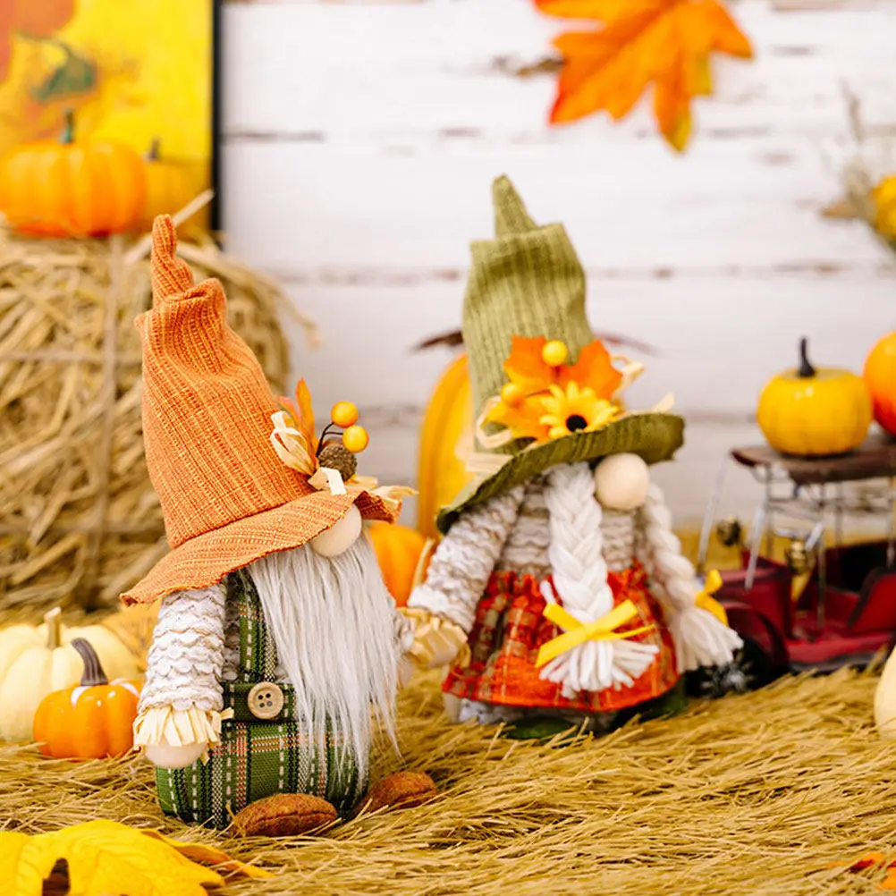 2Pcs Delicate Knitted Gnome Ornament Fall Thanksgiving Decor Harvest Festival Gnome for Sofa Bed Window Shelf Holiday Gift
2Pcs Delicate Knitted Gnome Ornament Fall Thanksgiving Decor Harvest Festival Gnome for Sofa Bed Window Shelf Holiday Gift