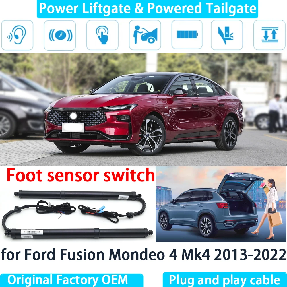 for Ford Fusion Mondeo 4 Mk4 2013-2022 Automatic Electric Power Liftgate Powered Tailgate Strut Tail Gate Lift System
for Ford Fusion Mondeo 4 Mk4 2013-2022 Automatic Electric Power Liftgate Powered Tailgate Strut Tail Gate Lift System