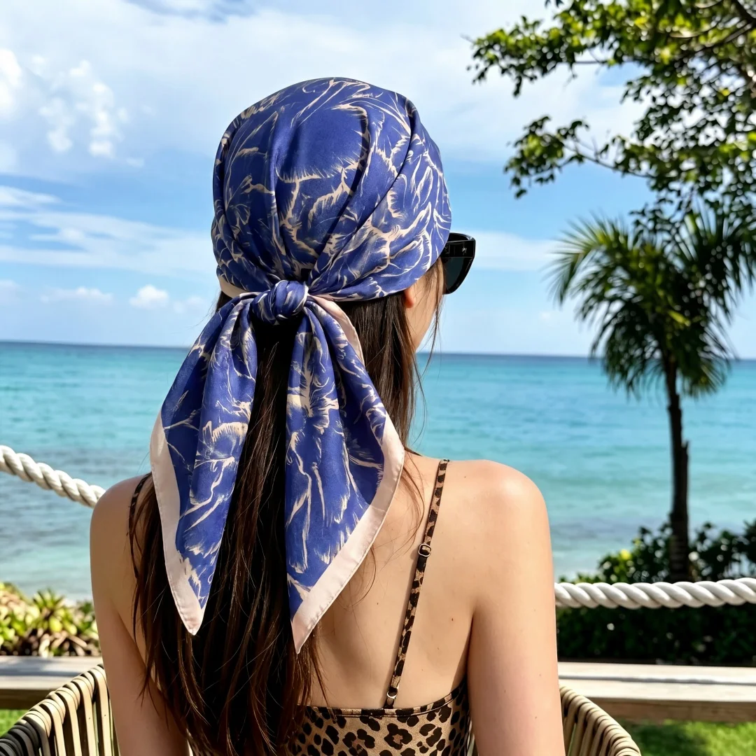 Scarf Female Hijab Bandana Handkerchief Silk Scarves Woman Headscarf Square Elegant Soft Breathable Stylish Versatile Gift
Scarf Female Hijab Bandana Handkerchief Silk Scarves Woman Headscarf Square Elegant Soft Breathable Stylish Versatile Gift