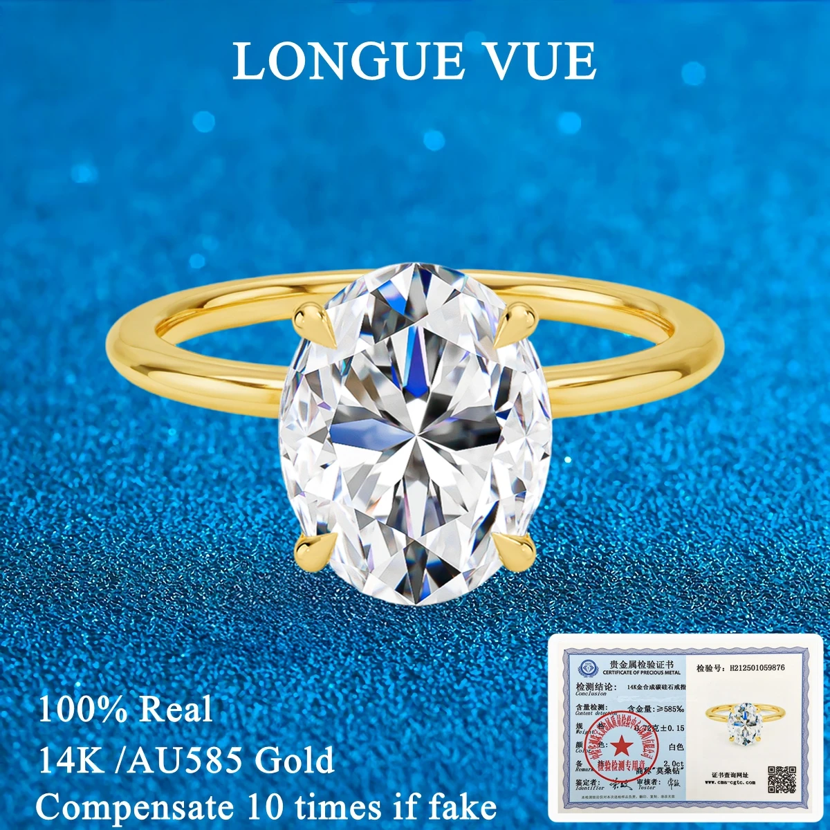 100% настоящее 14-каратное золото, овальное кольцо с муассанитом и бриллиантом, обручальное кольцо, 2/3 карата, полые ювелирные изделия, женский подарок на день Святого Валентина
100% настоящее 14-каратное золото, овальное кольцо с муассанитом и бриллиантом, обручальное кольцо, 2/3 карата, полые ювелирные изделия, женский подарок на день Святого Валентина