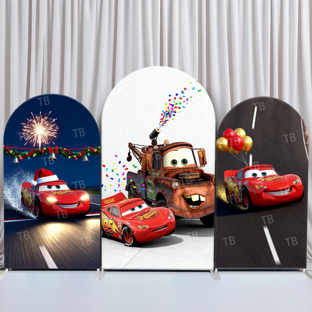 Disney Pixar Cars Arch Backdrop Cover Birthday & Baby Shower Christmas Santa Hat Balloons Theme for Kids Party Photo Booth Decor
Disney Pixar Cars Arch Backdrop Cover Birthday & Baby Shower Christmas Santa Hat Balloons Theme for Kids Party Photo Booth Decor