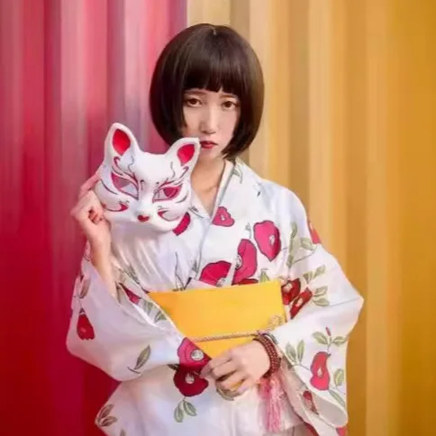 Japanese Kimono for Women Yukata Anime Cosplay Bathrobe Plus Size Halloween Costumes Party Performance Red Camellia
Japanese Kimono for Women Yukata Anime Cosplay Bathrobe Plus Size Halloween Costumes Party Performance Red Camellia