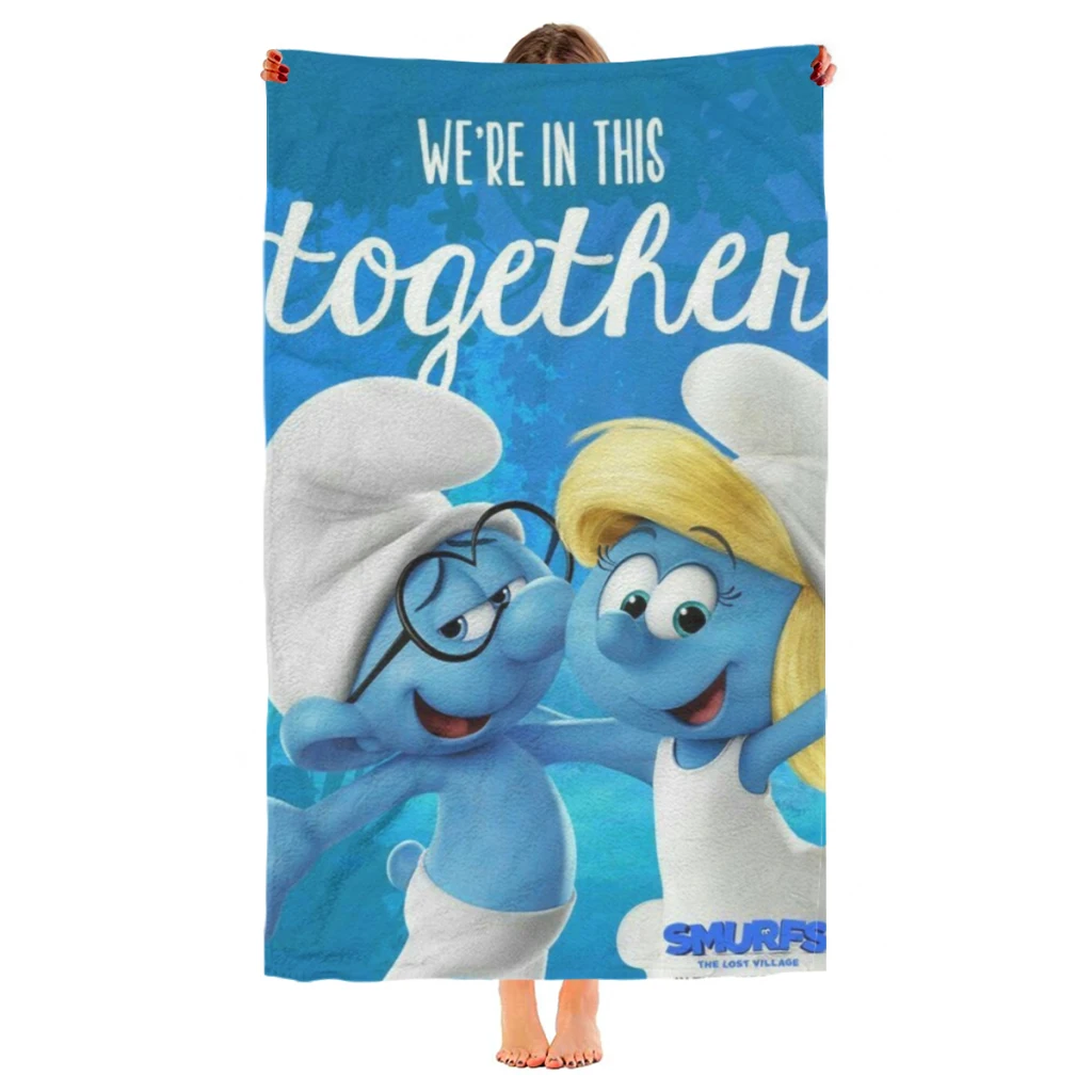 S-Smurfss Beach Towel Poncho Bathing Towels Cover-ups Quick Dry Sand Free Yoga Spa Gym Pool
S-Smurfss Beach Towel Poncho Bathing Towels Cover-ups Quick Dry Sand Free Yoga Spa Gym Pool