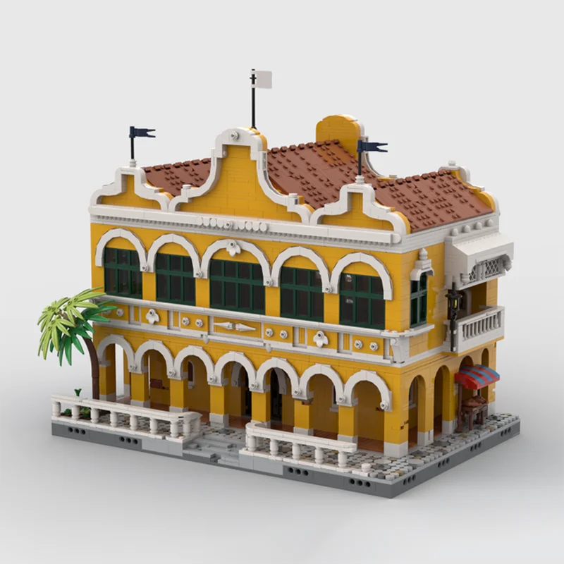 4838pcs MOC Puerto Santa Maria Customs House Pirates Model Building Blocks Construction Toys Christmas Gifts Education Brick
4838pcs MOC Puerto Santa Maria Customs House Pirates Model Building Blocks Construction Toys Christmas Gifts Education Brick