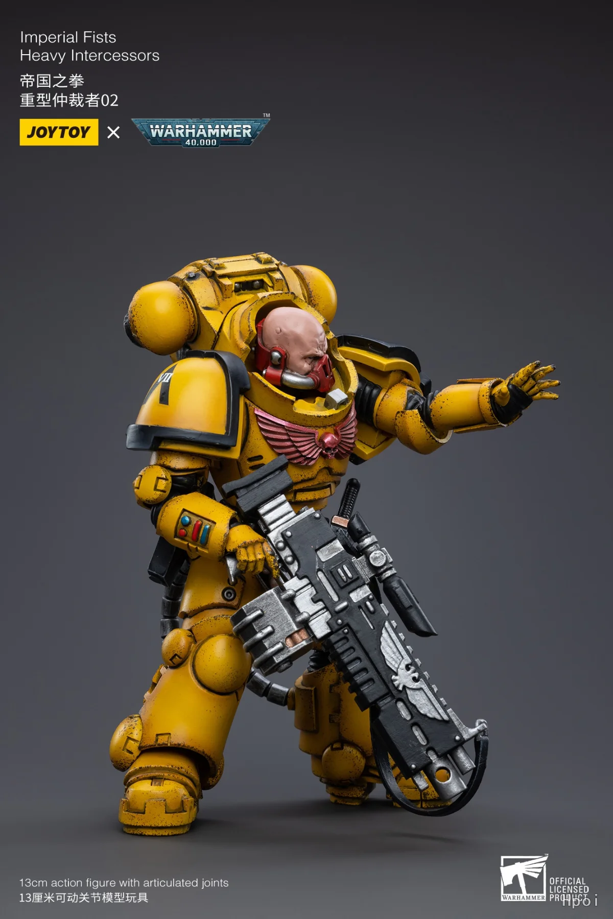 【FS】JOYTOY Warhammer 40K Scale 1/18 Action Figures Lmperial Fists Heavy Intercessors Models Toys Gifts
【FS】JOYTOY Warhammer 40K Scale 1/18 Action Figures Lmperial Fists Heavy Intercessors Models Toys Gifts