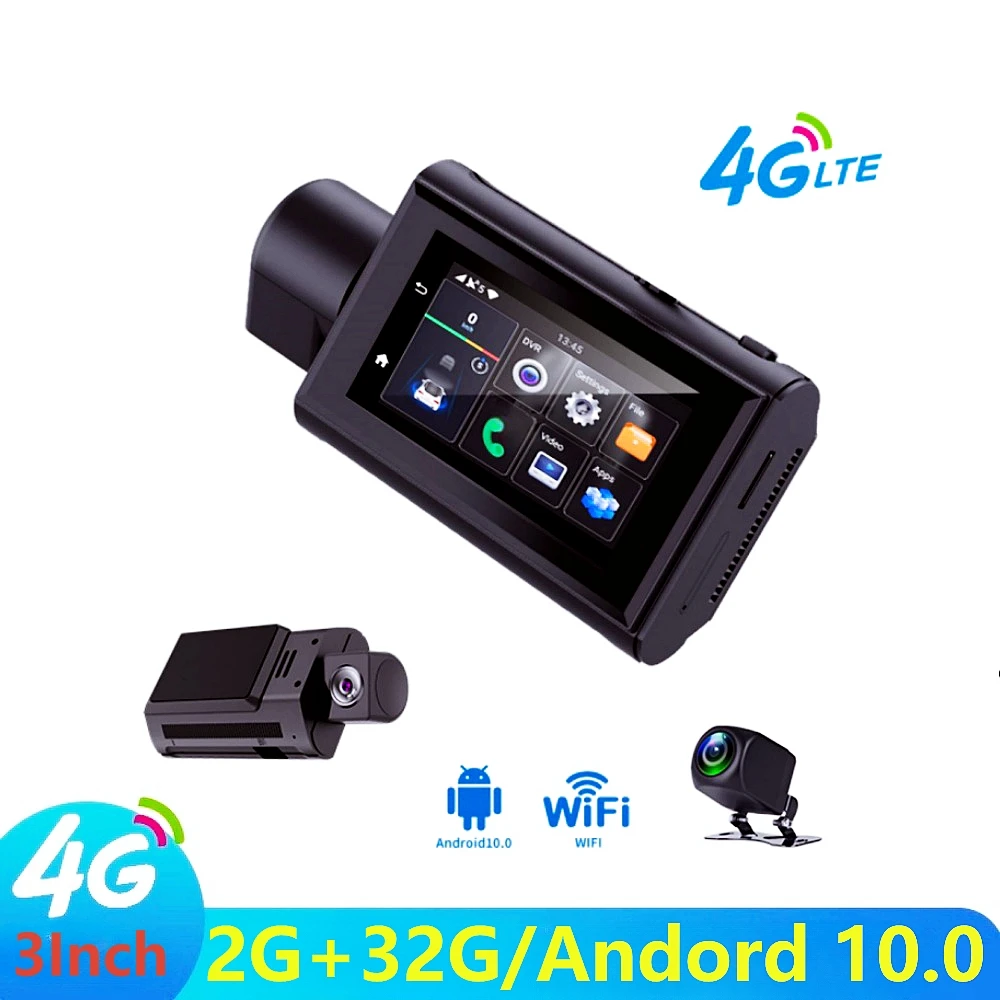 3Inch 4G Android10.0 Dash Cam GPS Navigation ADAS Car Dvr Camera Full HD 1080P Car Video Recorder DVR WiFi BT
3Inch 4G Android10.0 Dash Cam GPS Navigation ADAS Car Dvr Camera Full HD 1080P Car Video Recorder DVR WiFi BT
