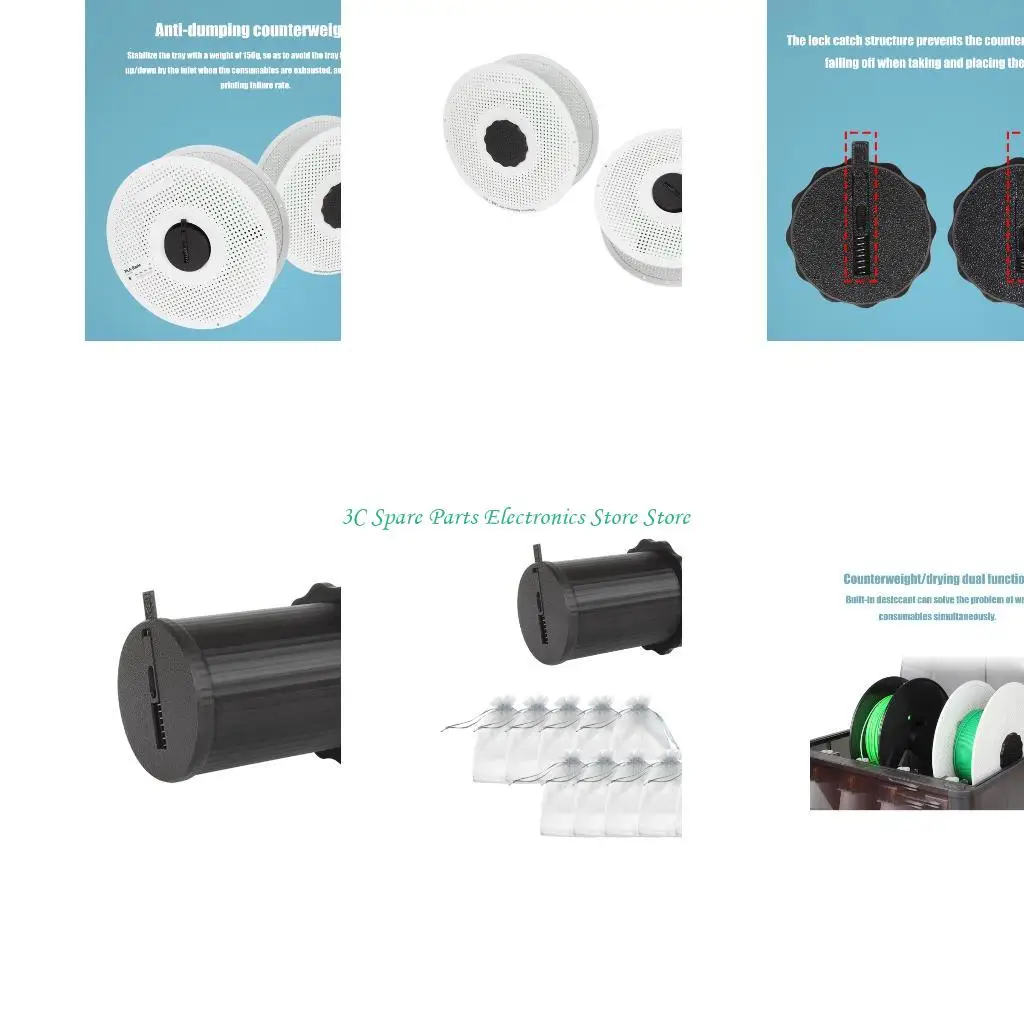 SZ Printer Filament Buffer Balanced Counterweight Roller And Moisture Absorbing
SZ Printer Filament Buffer Balanced Counterweight Roller And Moisture Absorbing